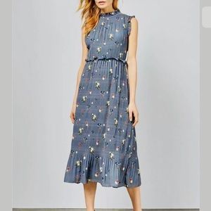 ted baker plisse dress